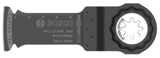 Bosch Bleu Accessoires Outils Multifonction Bosch GOP 2608662558 PAIZ 32 APB Bi-métal Lame De Scie Pour Bois Et Métal 1 Pièce 3 Bosch Bleu Accessoires Outils Multifonction Bosch GOP 2608662558 PAIZ 32 APB Bi-métal Lame De Scie Pour Bois Et Métal 1 Pièce