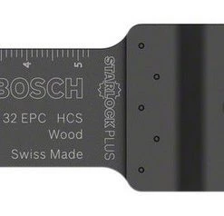 Bosch Bleu Accessoires Outils Multifonction Bosch GOP 2608662561 PAIZ 32 EPC HCS Lame De Scie Circulaire Bois 1 Pièce