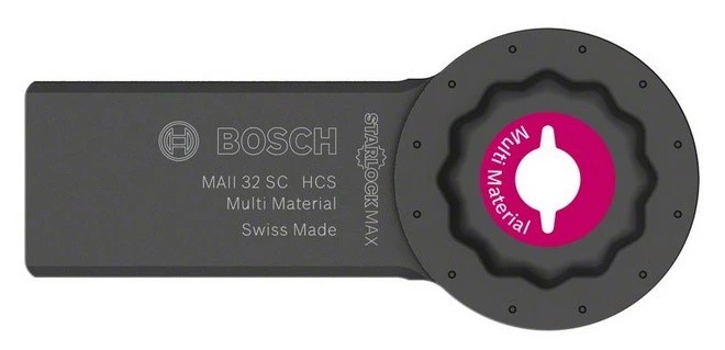 Bosch Bleu Accessoires Outils Multifonction Bosch GOP 2608662583 MAII 32SC HCS Coupe-joint Universel 1 Pièce 3 Bosch Bleu Accessoires Outils Multifonction Bosch GOP 2608662583 MAII 32SC HCS Coupe-joint Universel 1 Pièce