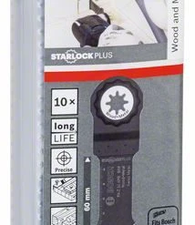 Bosch Bleu Accessoires Outils Multifonction Bosch GOP 2608664493 Lame De Scie BIM, PAIZ 32 APB, Bois Et Métal, C-TEC (10)