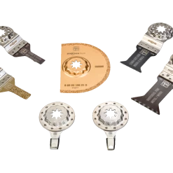 Fein Accessoires Multimaster Fein/ Multitalent/ Supercut FSC500QSL/ AFSC18QSL 35222967260 Jeu De Lames De Scie Starlock Renovation Marine 7-Pièces