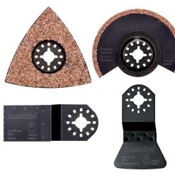 Metabo Accessoires Outils Multifonction Metabo 626419000 Jeu De Carreaux, 4 Pièces