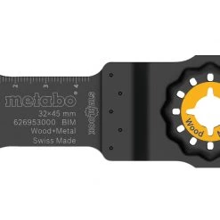 Metabo Accessoires Outils Multifonction Metabo 626953000 Lame De Scie Plongeante, Bois/métal, BiM, 32 Mm