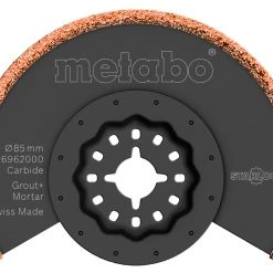 Metabo Accessoires Outils Multifonction Metabo 626962000 Lame De Scie Segmentée, Jointoiement/plâtrage, HM, 85 Mm