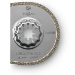 Fein Accessoires Multimaster Fein/ Multitalent/ Supercut FSC500QSL/ AFSC18QSL 63502114210 Lame De Scie Segmentée 2.2mm De Diamètre 75mm SL Pour Fein FMM Multimaster