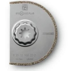 Fein Accessoires Multimaster Fein/ Multitalent/ Supercut FSC500QSL/ AFSC18QSL 63502166210 Lame De Scie Segmentée Diamant SLP 90x2,2mm 1 Pièce