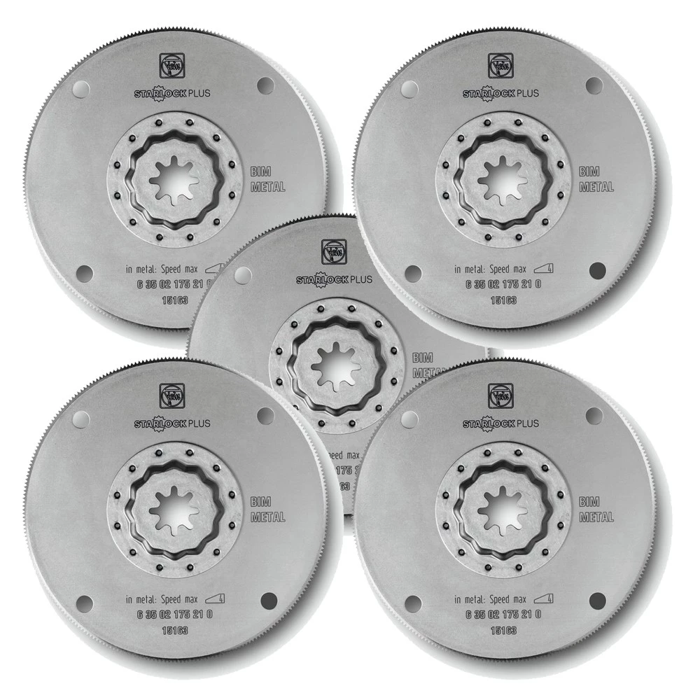 Fein Accessoires Multimaster Fein/ Multitalent/ Supercut FSC500QSL/ AFSC18QSL 63502175230 Lame De Scie HSS Ronde Bi-métal SLP 100 X 0.7 Mm 5 Pièces 4 Fein Accessoires Multimaster Fein/ Multitalent/ Supercut FSC500QSL/ AFSC18QSL 63502175230 Lame De Scie HSS Ronde Bi-métal SLP 100 X 0.7 Mm 5 Pièces – Image 2