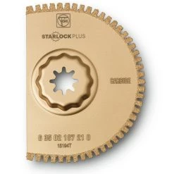 Fein Accessoires Multimaster Fein/ Multitalent/ Supercut FSC500QSL/ AFSC18QSL 63502187210 Lame Scie Segment Concrétion Carbure Denture Ouverte SLP Hm D90 (1)