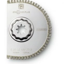 Fein Accessoires Multimaster Fein/ Multitalent/ Supercut FSC500QSL/ AFSC18QSL 63502188210 Lame De Scie Segmentée Diamant SLP 90 X 1,2 Mm 1 Pcs.