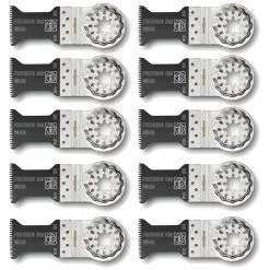 Fein Accessoires Multimaster Fein/ Multitalent/ Supercut FSC500QSL/ AFSC18QSL 63502205240 E-Cut Lames De Scie De Précision Bi-métal SL 35x50 Bois Pour Fein FMM Multimaster 10 Pièces -Outils multifonction Soldes Boutique 63502205240 e cut lames de scie de precision bi metal sl 35x50 bois pour fein fmm multimaster 10 pieces 1