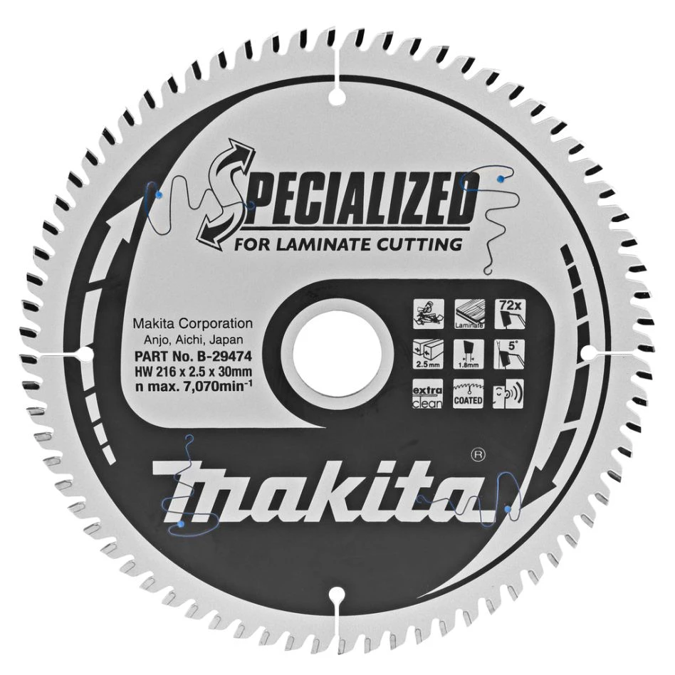 Makita Accessoires Outils Multifonction Makita B-29474 Lame De Scie Transversale Pour Stratifié Spécialisé 3 Makita Accessoires Outils Multifonction Makita B-29474 Lame De Scie Transversale Pour Stratifié Spécialisé