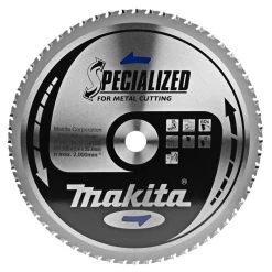 Makita Accessoires Outils Multifonction Makita B-34132 Lame De Tronçonneuse à Métaux Specialized 305x25,4x2,4 60T 0g