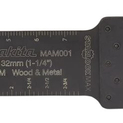 Makita Accessoires Outils Multifonction Makita B-66400 MAM001 Lame De Scie Plongeante 32x80mm Bois