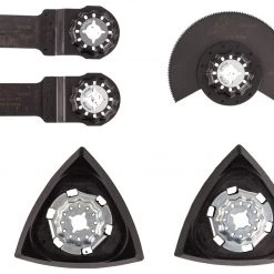 Makita Accessoires Outils Multifonction Makita B-67511 Set De Menuiserie Multitool Starlock 5 Pcs