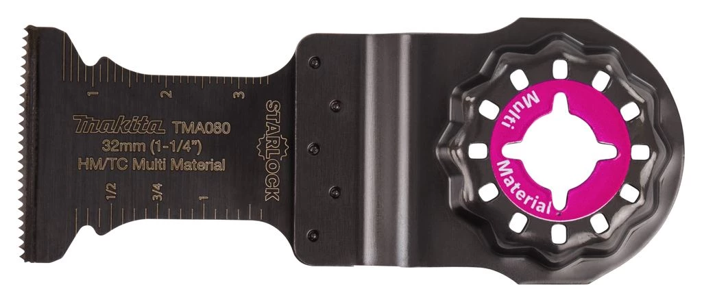 Makita Accessoires Outils Multifonction Makita B-69761 TMA080 Lame De Scie Plongeante 32 X 40 Mm Multi-matériaux 3 Makita Accessoires Outils Multifonction Makita B-69761 TMA080 Lame De Scie Plongeante 32 X 40 Mm Multi-matériaux