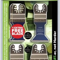 Smart Blades Lame Intelligente H4PMK+1 UN TRA 4+1ème Feuille Assortie Plombier