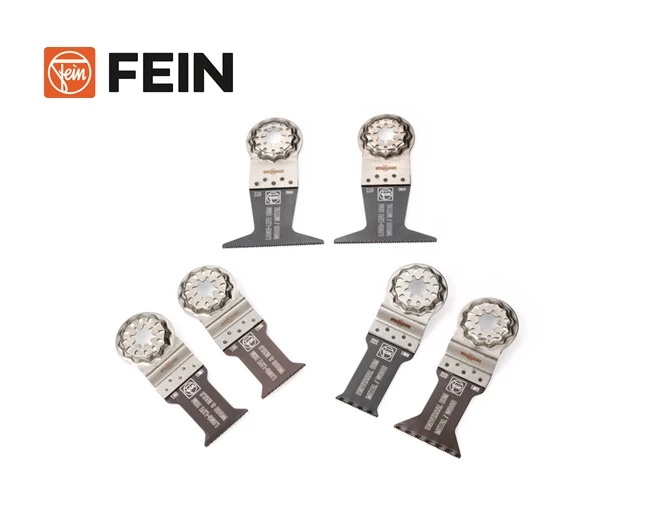 Fein Accessoires Multimaster Fein/ Multitalent/ Supercut FSC500QSL/ AFSC18QSL Jeu De Lames De Scie Plongeante METAL 6-Piece 3 Fein Accessoires Multimaster Fein/ Multitalent/ Supercut FSC500QSL/ AFSC18QSL Jeu De Lames De Scie Plongeante METAL 6-Piece