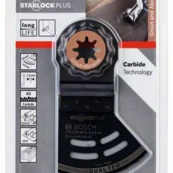 Bosch Bleu Accessoires Outils Multifonction Bosch GOP Lame De Scie à Ruban En Carbure PAYZ 53 MT4 Dual-Tec 53 X 40 Mm 2608664209