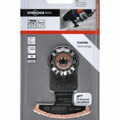 Bosch Bleu Accessoires Outils Multifonction Bosch GOP Lame De Scie à Segment Carbure -RIFF MATI 68 RT3 68 X 30 Mm 2608662577