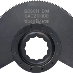 Bosch Bleu Accessoires Outils Multifonction Bosch GOP Lame De Scie Segmentée Bi-métal SACZ 100 BB Bois Et Métal 100mm