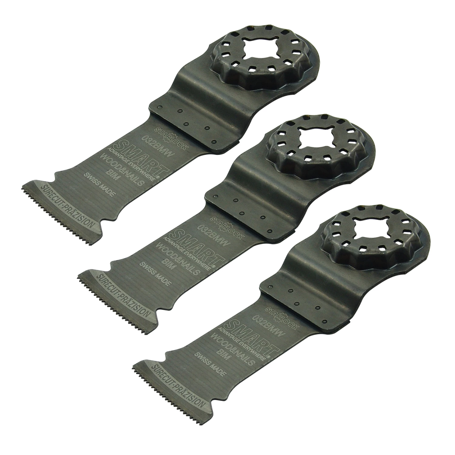 Smart Blades Lame Intelligente ST032BMW3 SL PRO 32x49mm BiM Hm Couteau 3pcs 3 Smart Blades Lame Intelligente ST032BMW3 SL PRO 32x49mm BiM Hm Couteau 3pcs